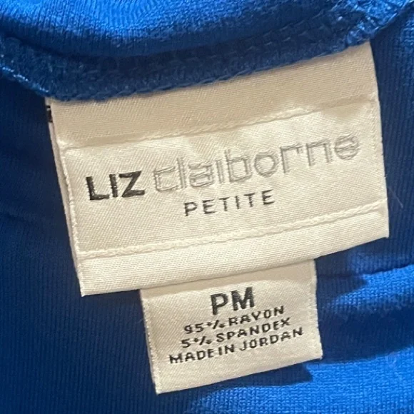 Liz Claiborne Vibrant Blue Maxi Skirt - Picture 2 of 4